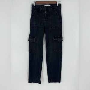 Altar'd State Women's Black Cargo Jeans Size 25